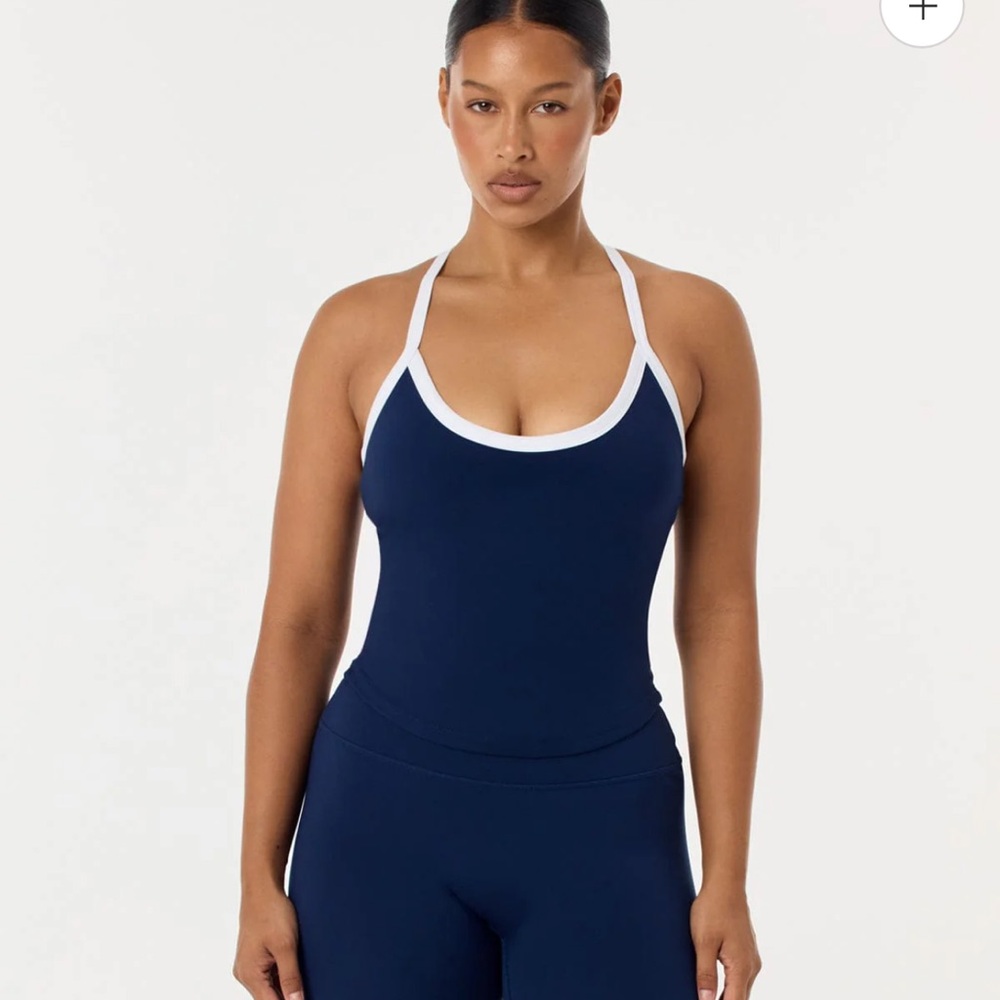 CSB Camille tank two tone serenity